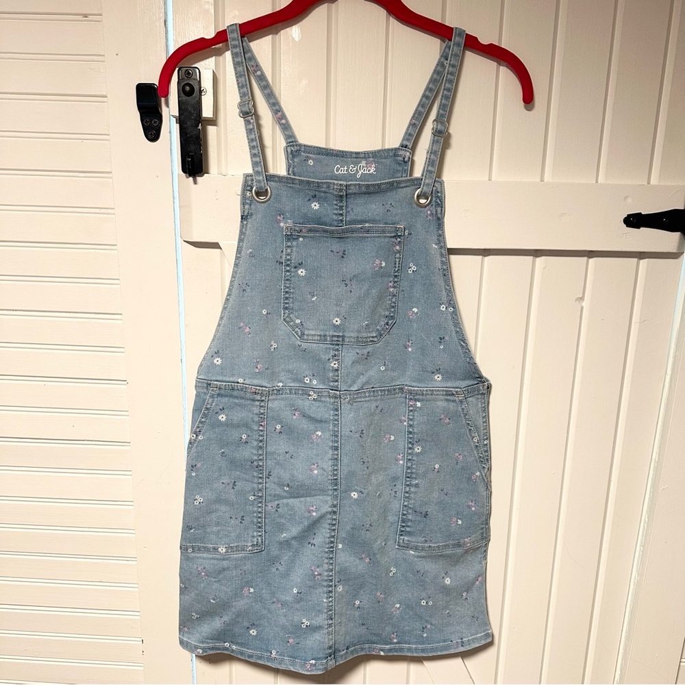 Denim Overall Skirt